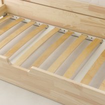 Elastischer Lattenrost im TUULA BASIC Bett – flexible Birkenleisten für gesunden Schlaf des Kindes Elastischer Lattenrost im TUULA BASIC Bett – flexible Birkenleisten für gesunden Schlaf des Kindes
