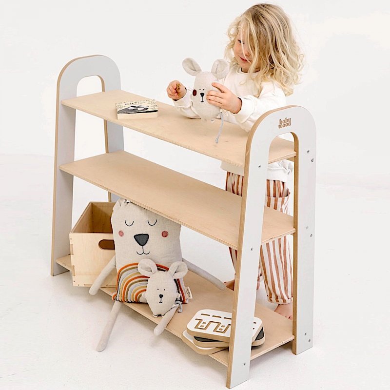 Montessori Spielzeugregal